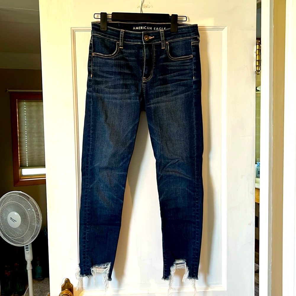 AE Next Level Stretch Hi-Rise Jegging Crop